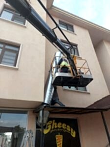 Davlumbaz havalandırması